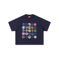 Archive Disk Tee (Navy)