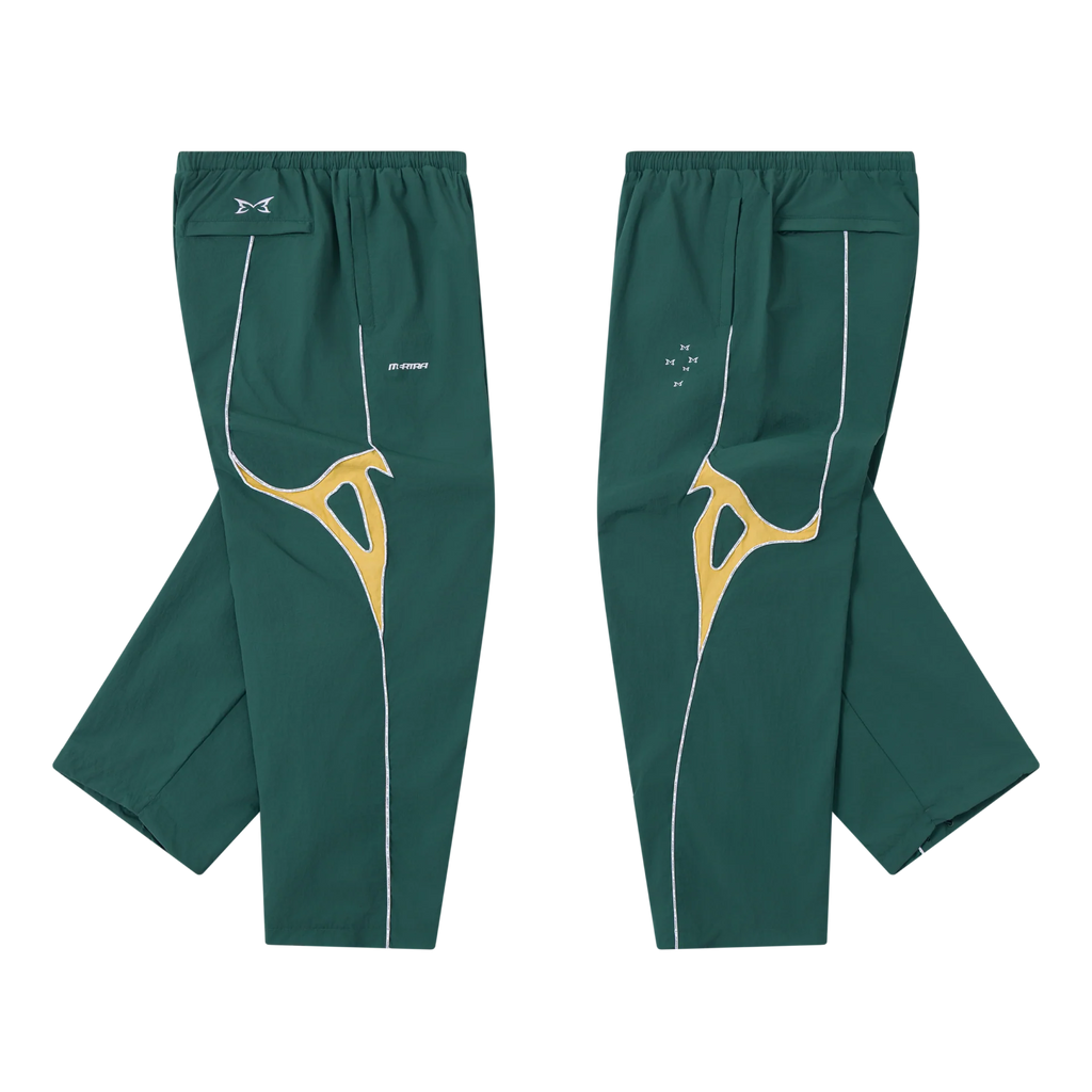 Down Unda Track Pants (Green / Yellow)