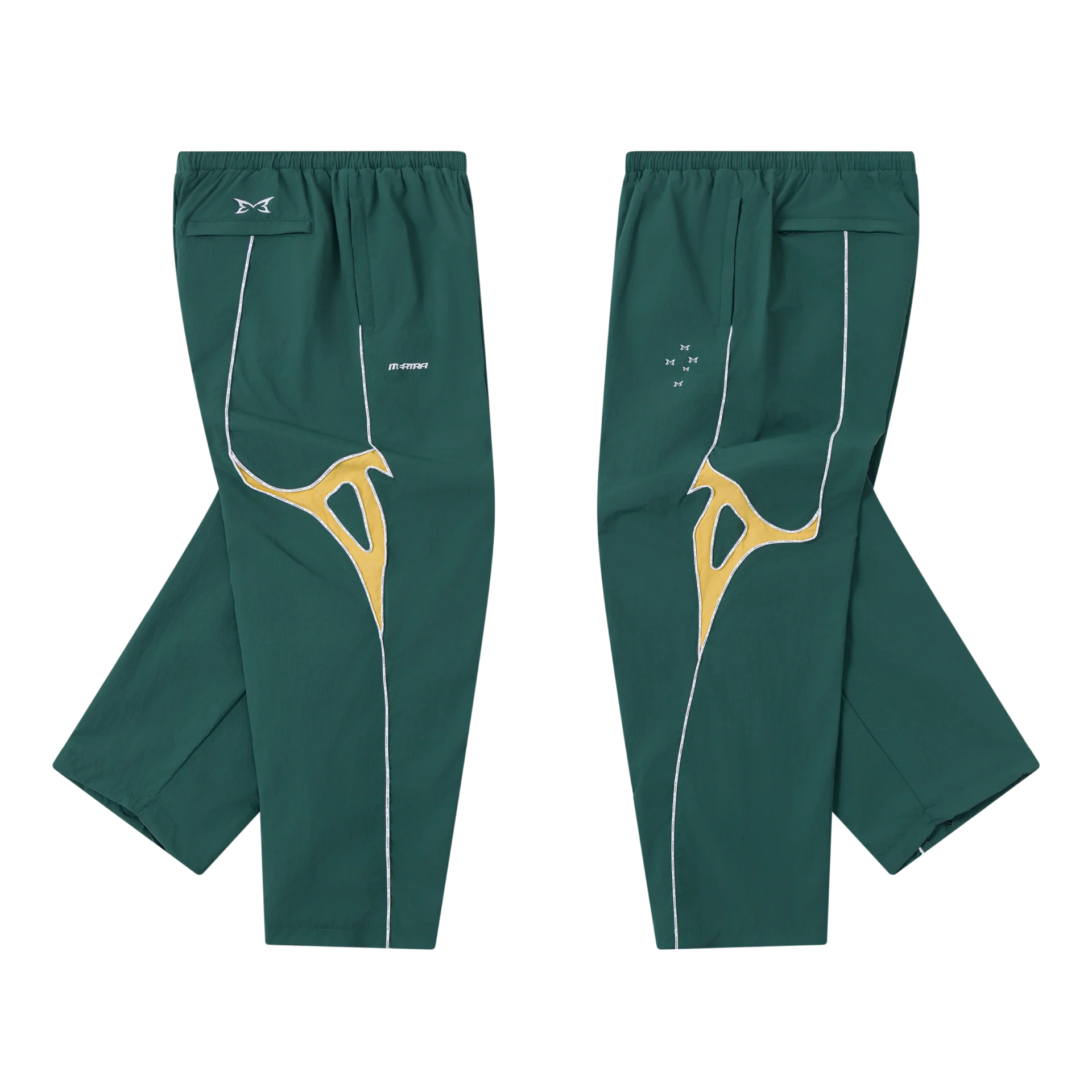 Down Unda Track Pants (Green / Yellow)