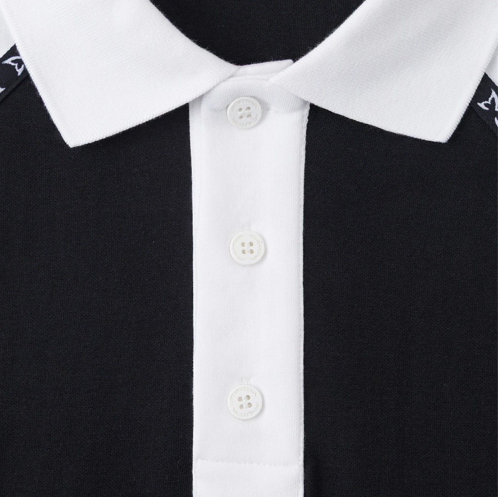 Precision Panel Polo (Black)