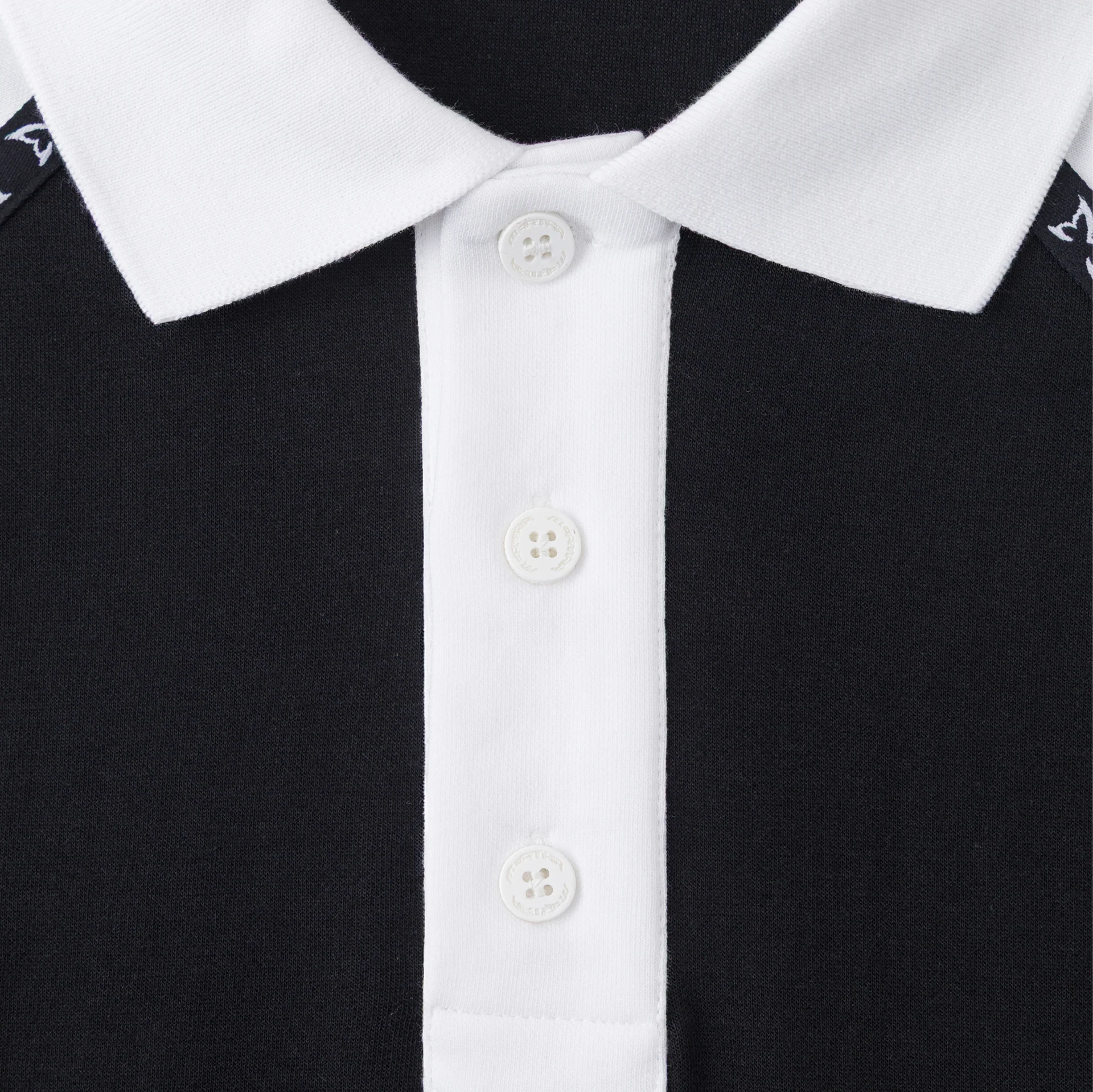 Precision Panel Polo (Black)