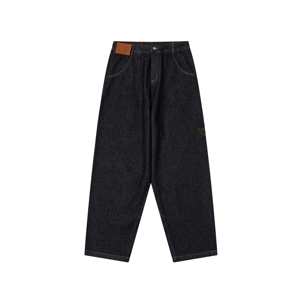 Reverse Bigstep Denim (Black / Gold)