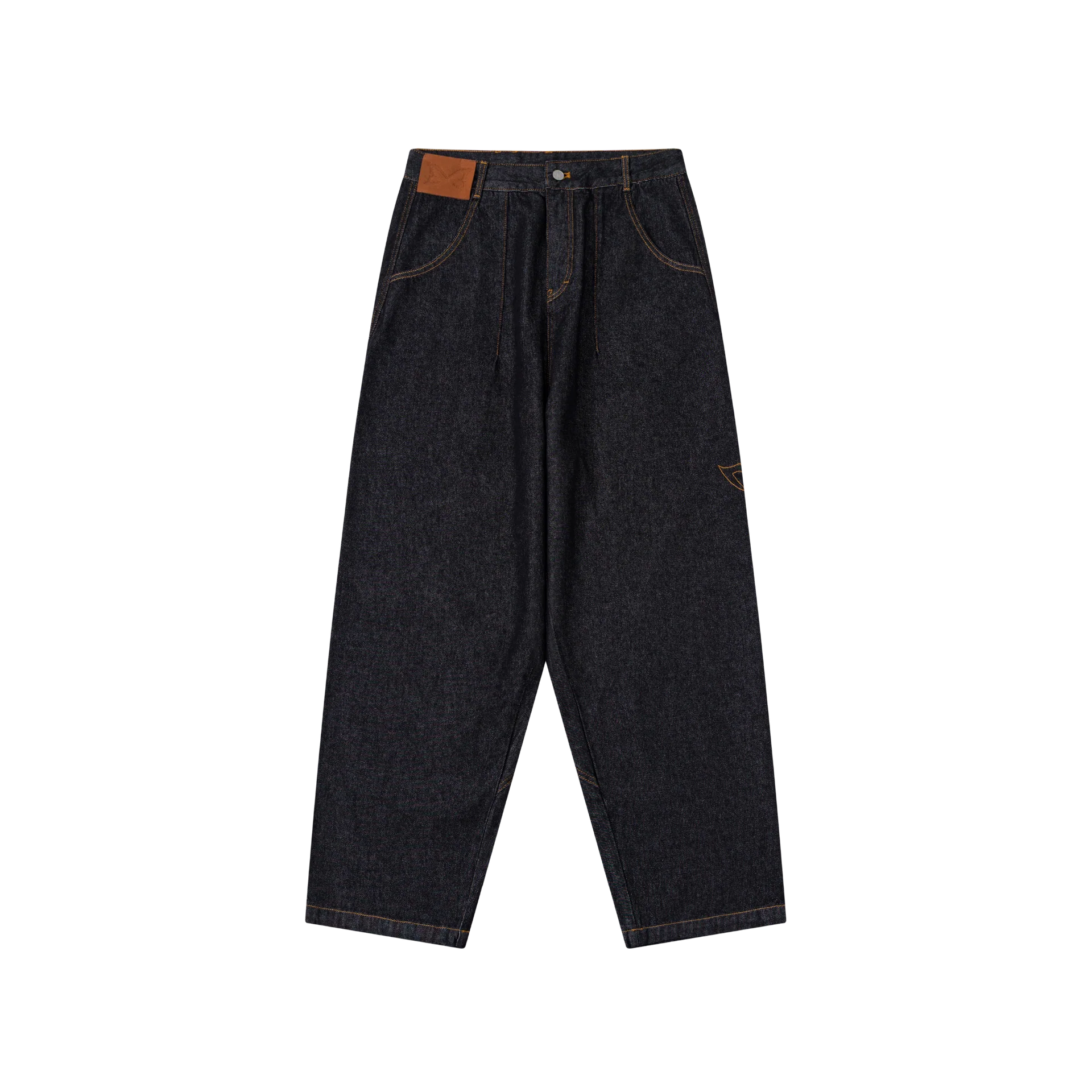 Reverse Bigstep Denim (Black / Gold)