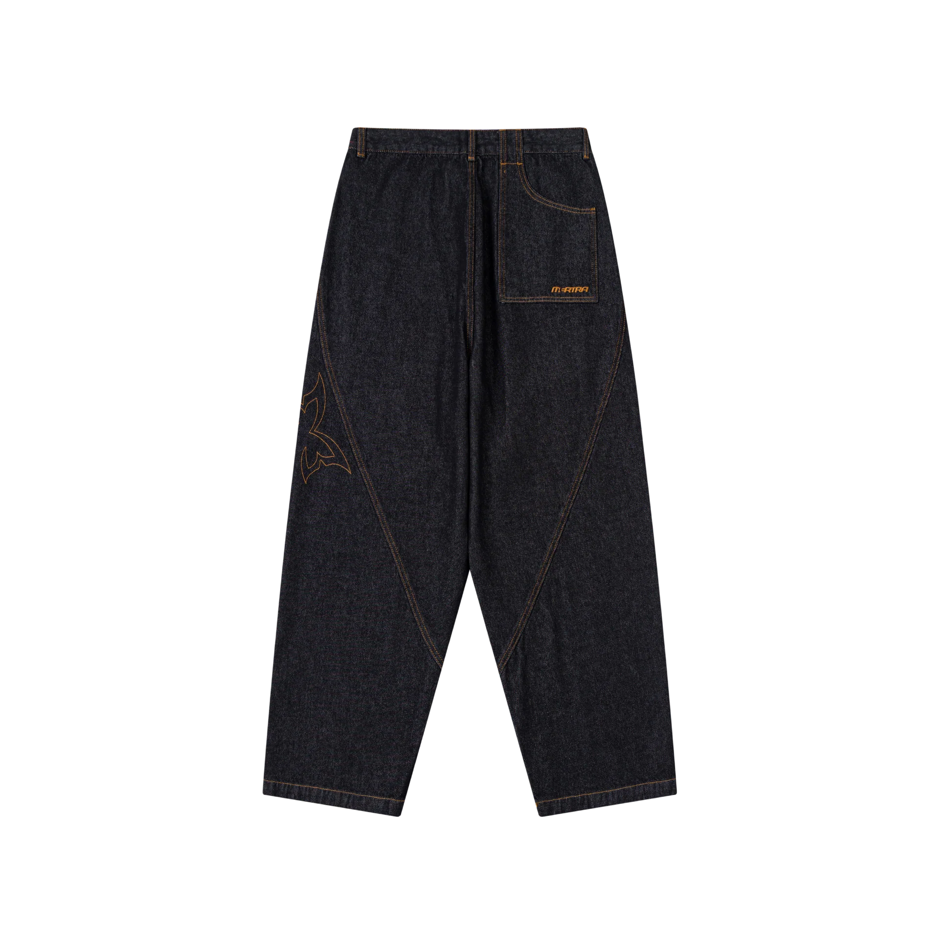 Reverse Bigstep Denim (Black / Gold)