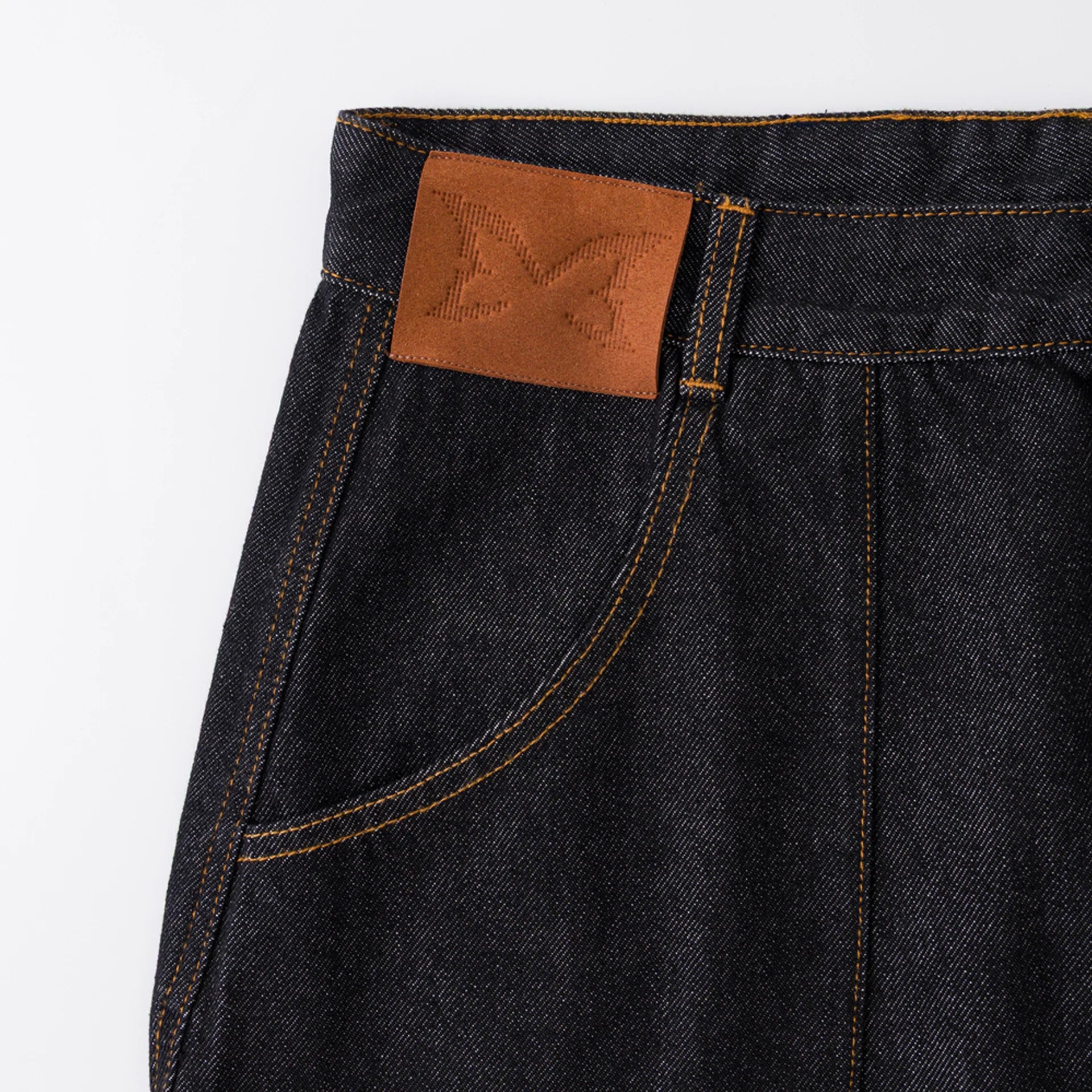 Reverse Bigstep Denim (Black / Gold)
