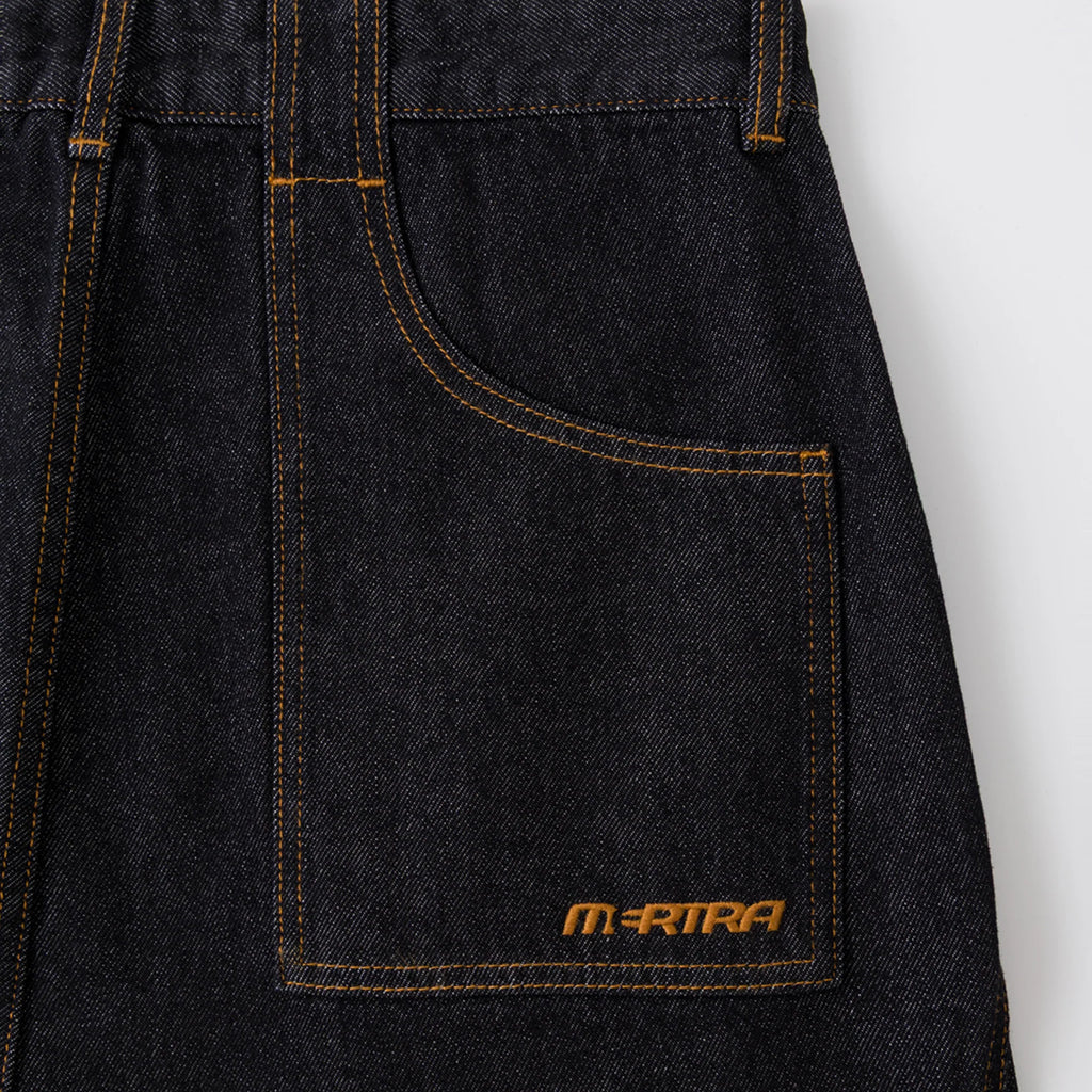 Reverse Bigstep Denim (Black / Gold)