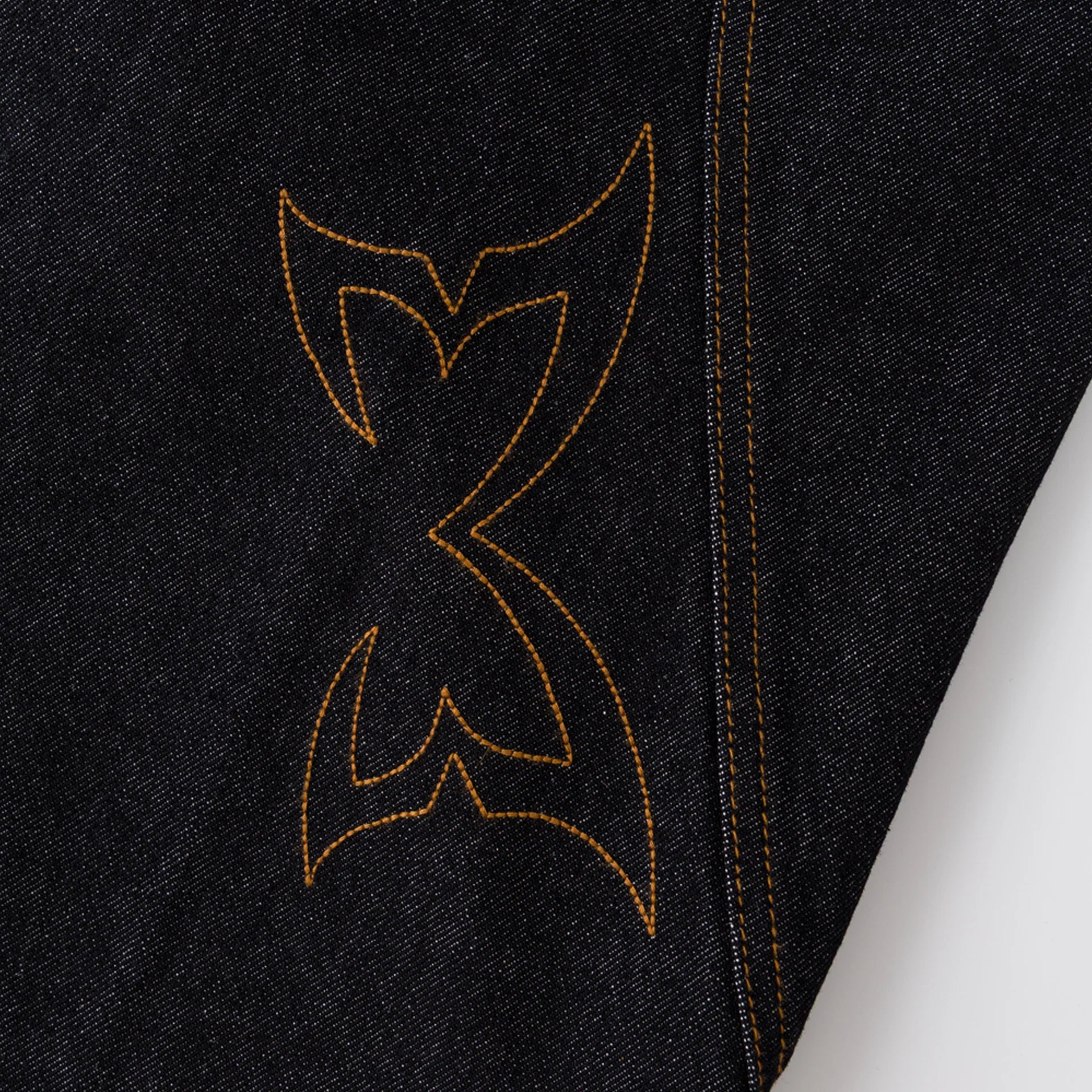 Reverse Bigstep Denim (Black / Gold)