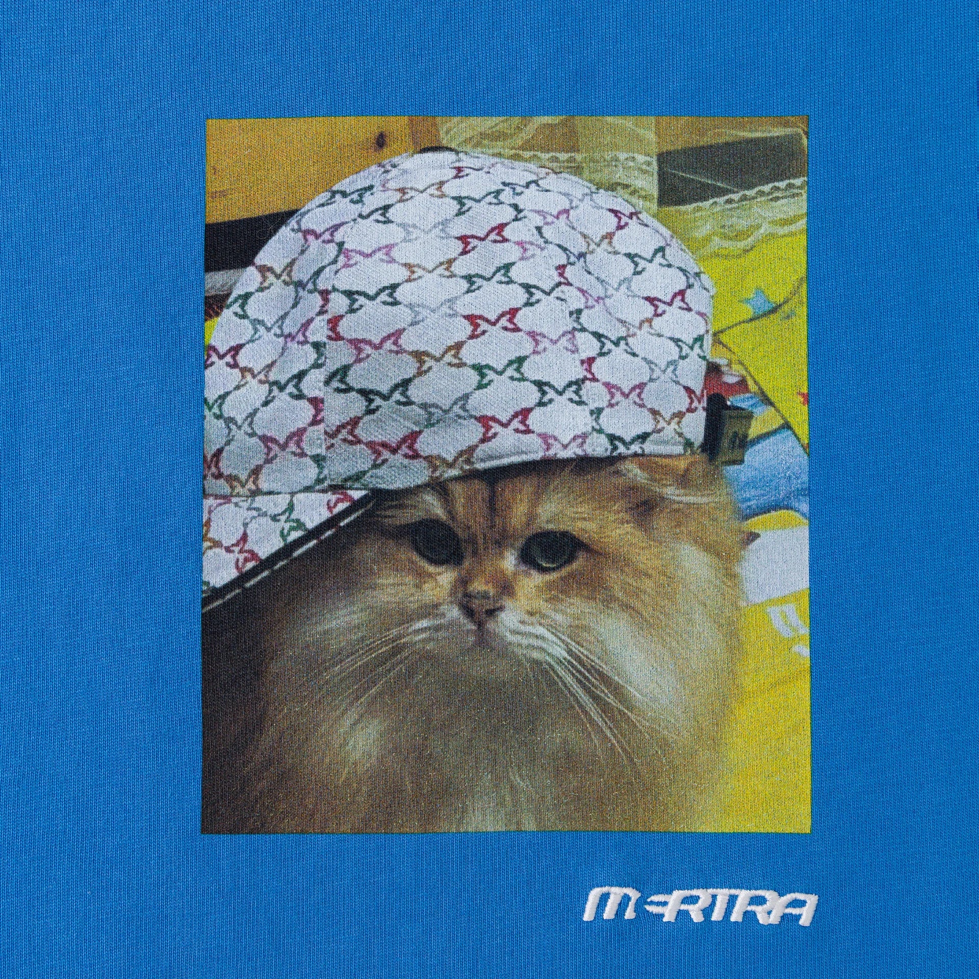 Cat In Da Hat Tee (Blue)