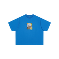 Cat In Da Hat Tee (Blue)