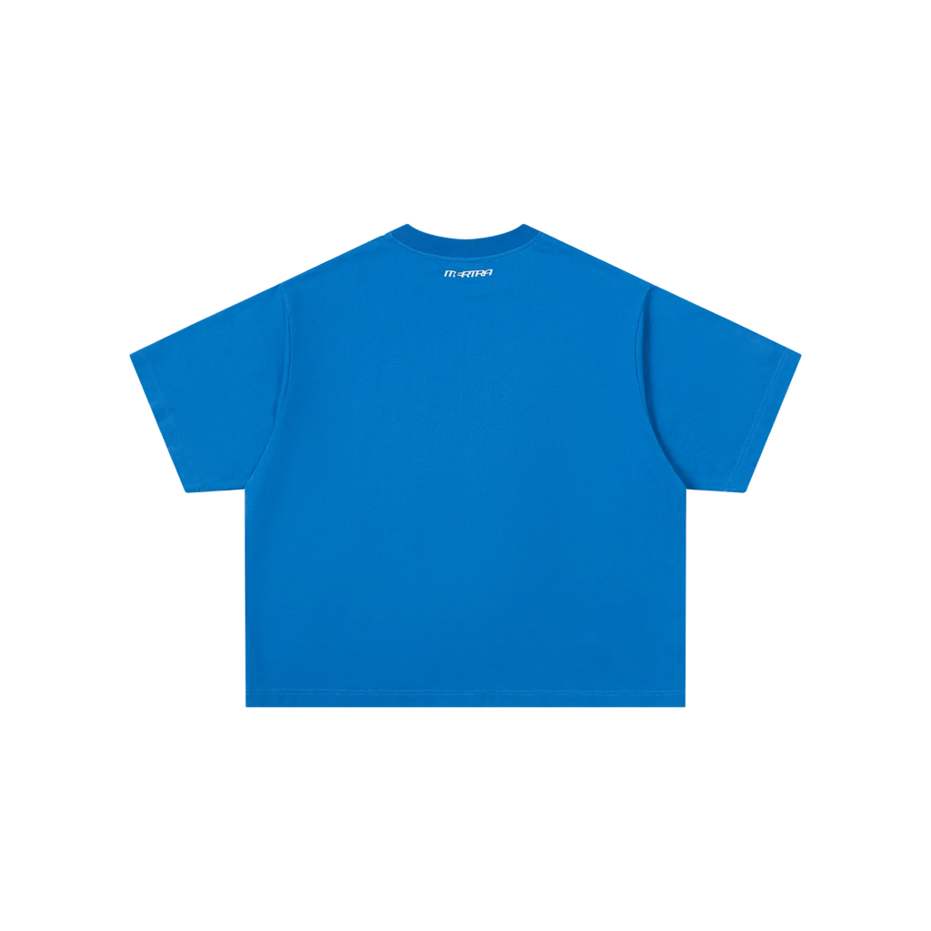 Cat In Da Hat Tee (Blue)