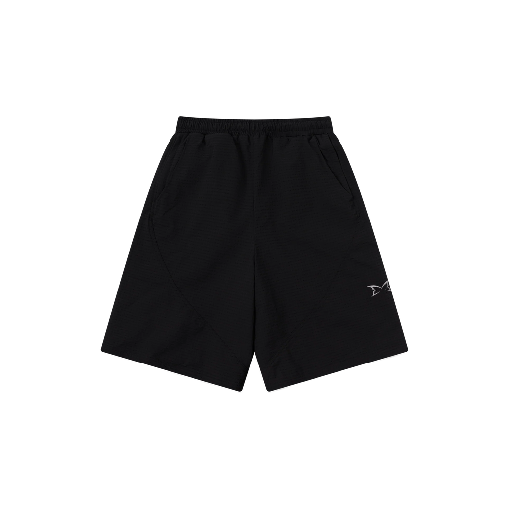 Bubble Woven Shorts (Black)