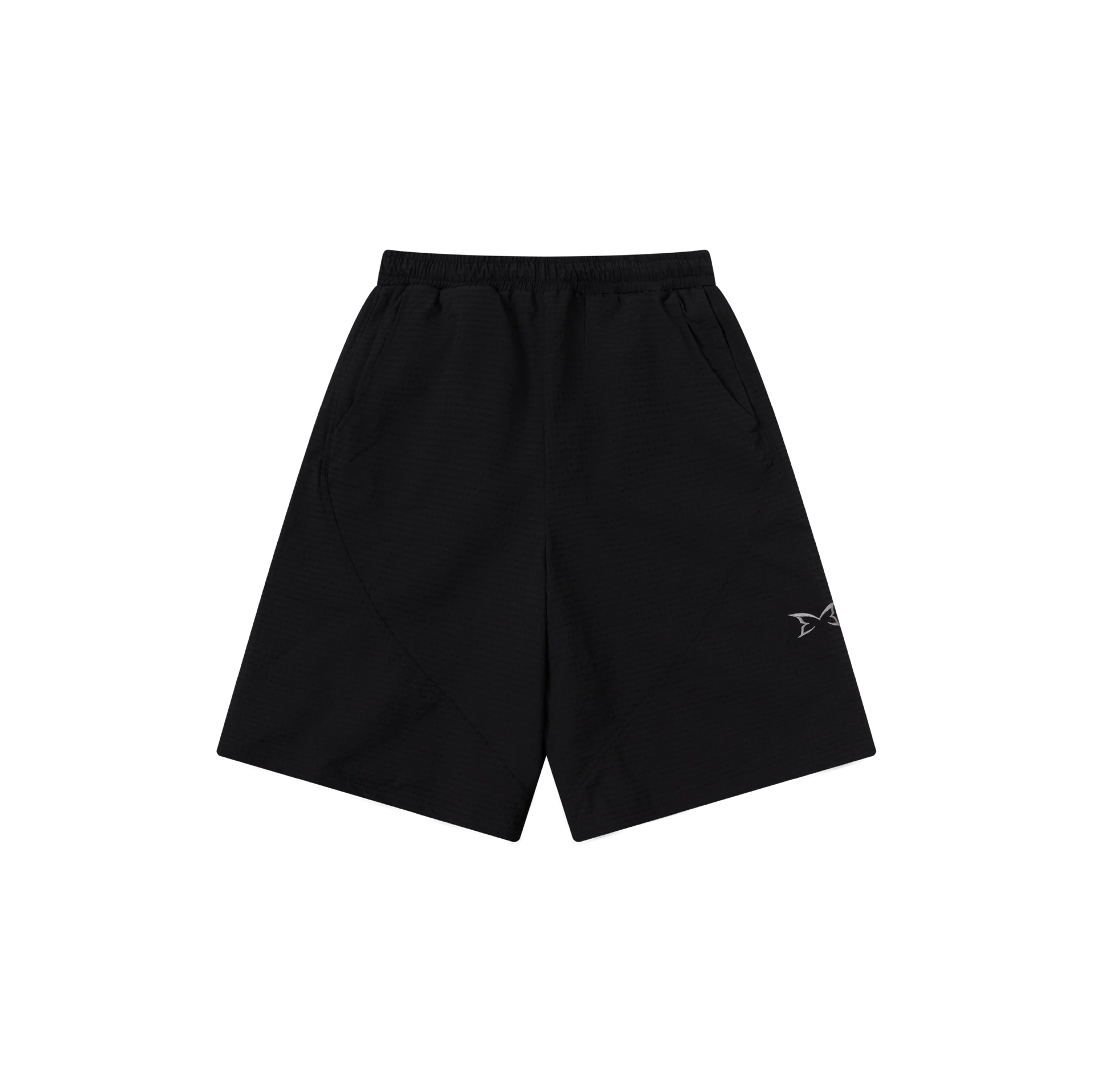 Bubble Woven Shorts (Black)