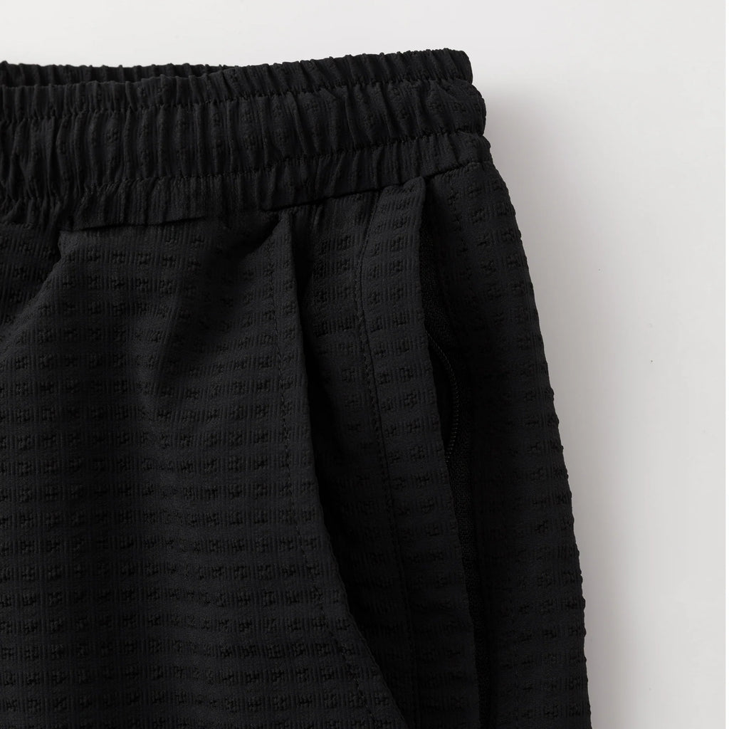 Bubble Woven Shorts (Black)