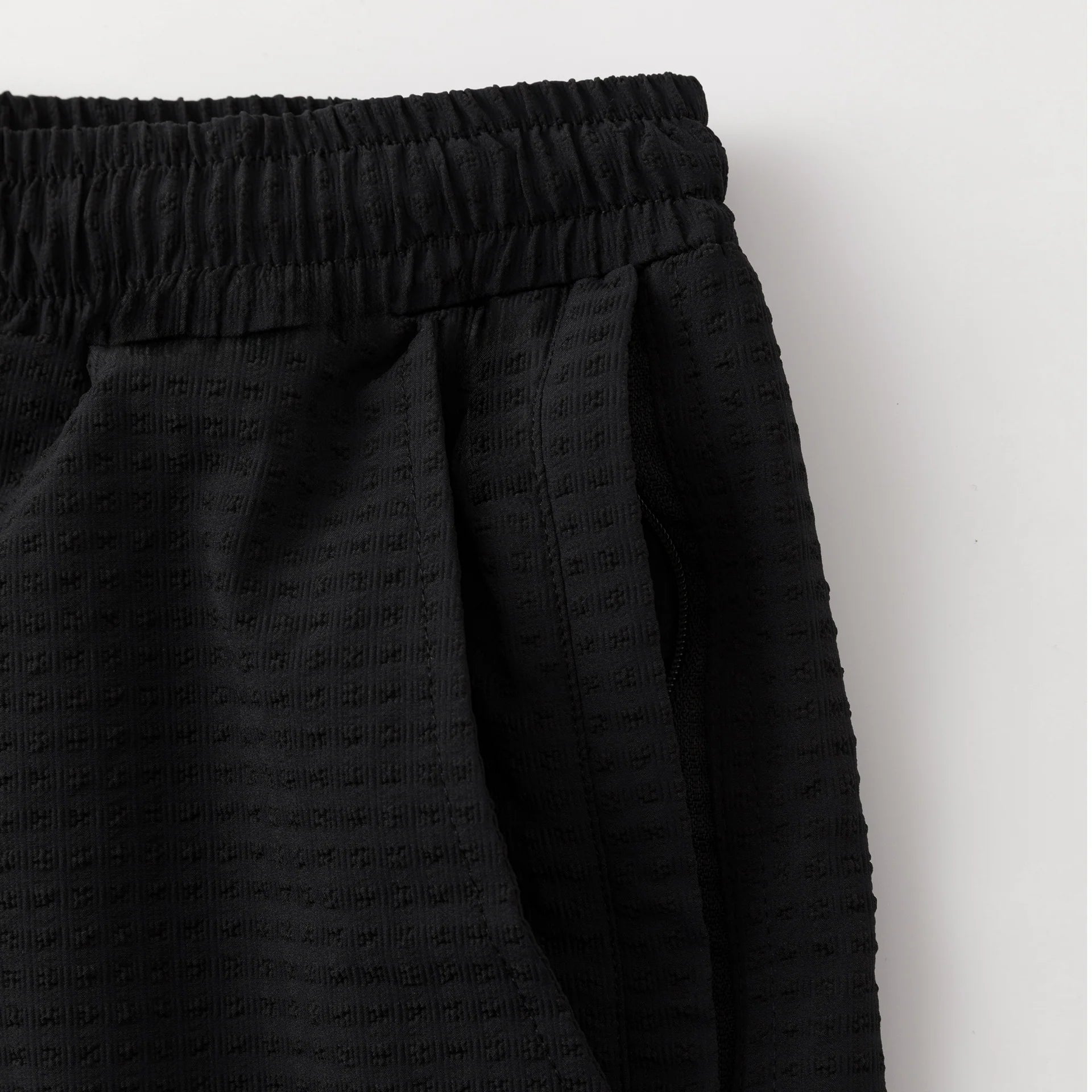 Bubble Woven Shorts (Black)