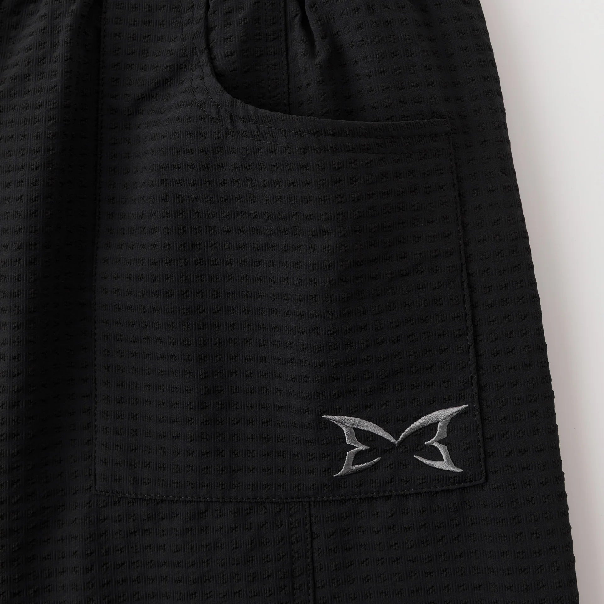 Bubble Woven Shorts (Black)
