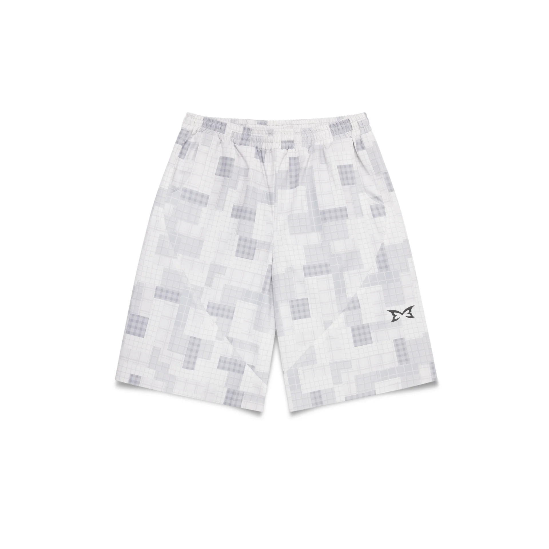 Patchwork Plaid Shorts