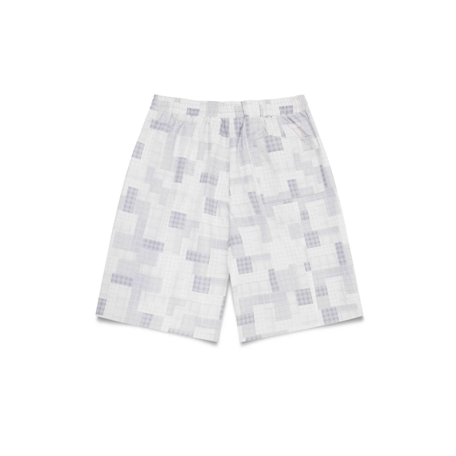 Patchwork Plaid Shorts