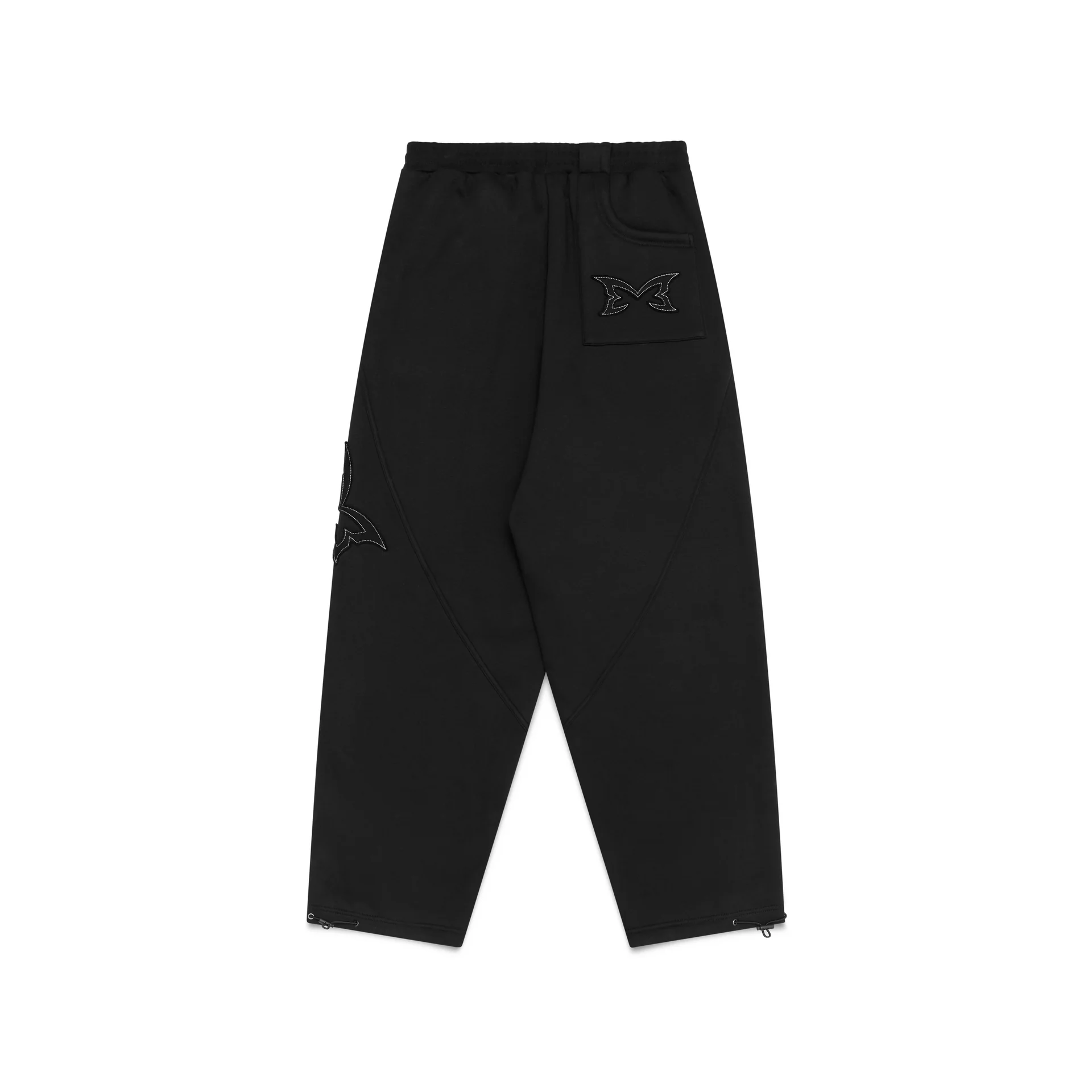 Reverse Bigstep Joggers (Black)