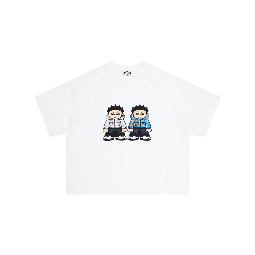 Mascot Tee (Patchwork / Koi)