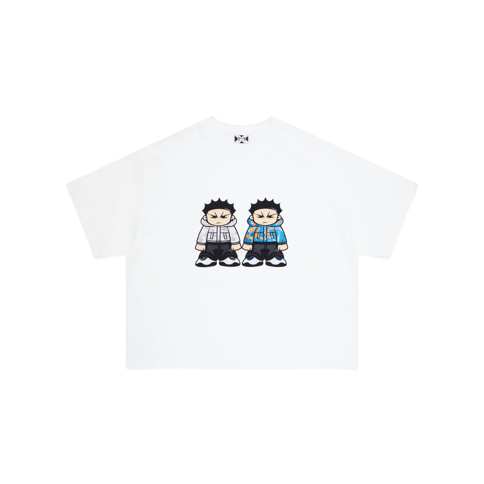 Mascot Tee (Patchwork / Koi)