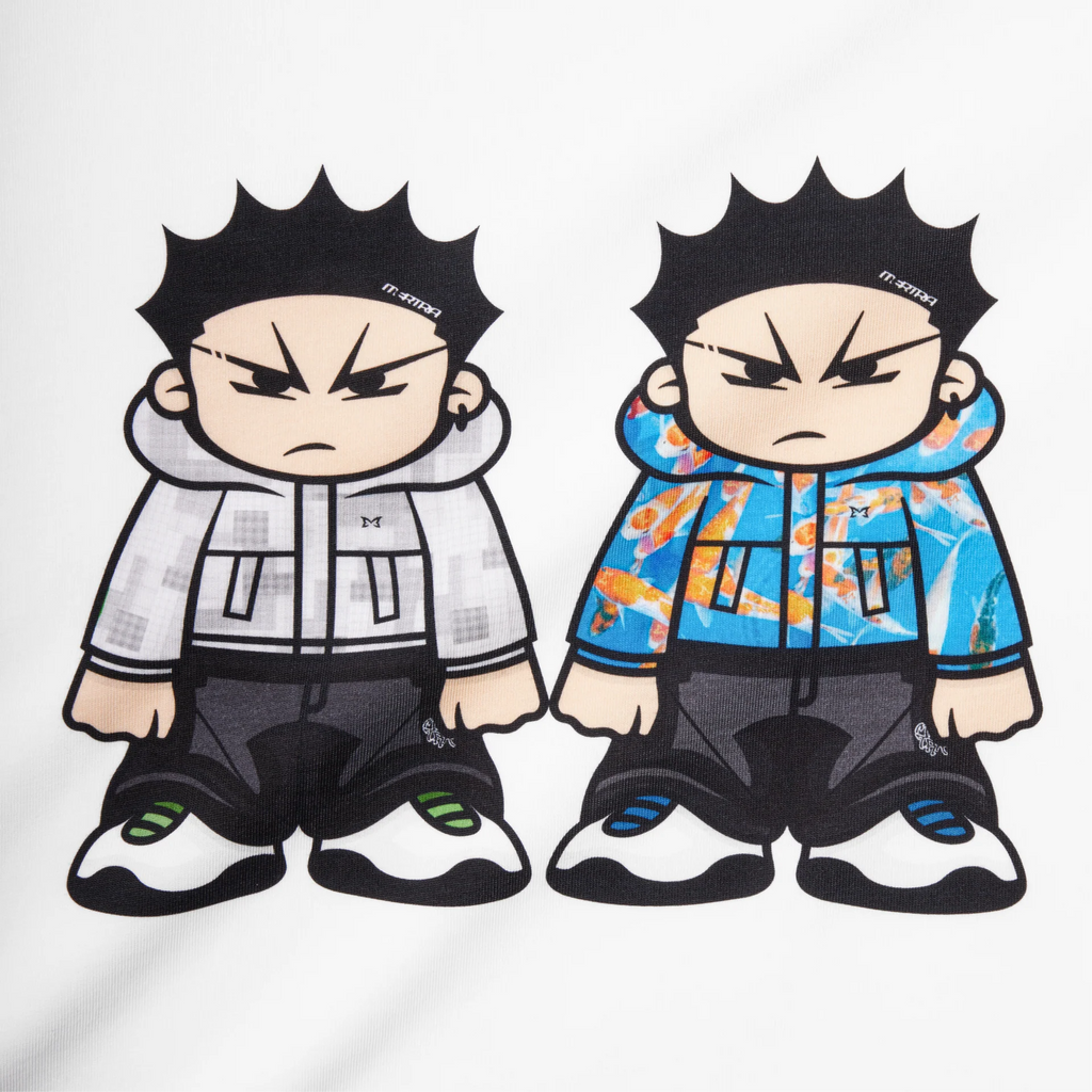 Mascot Tee (Patchwork / Koi)
