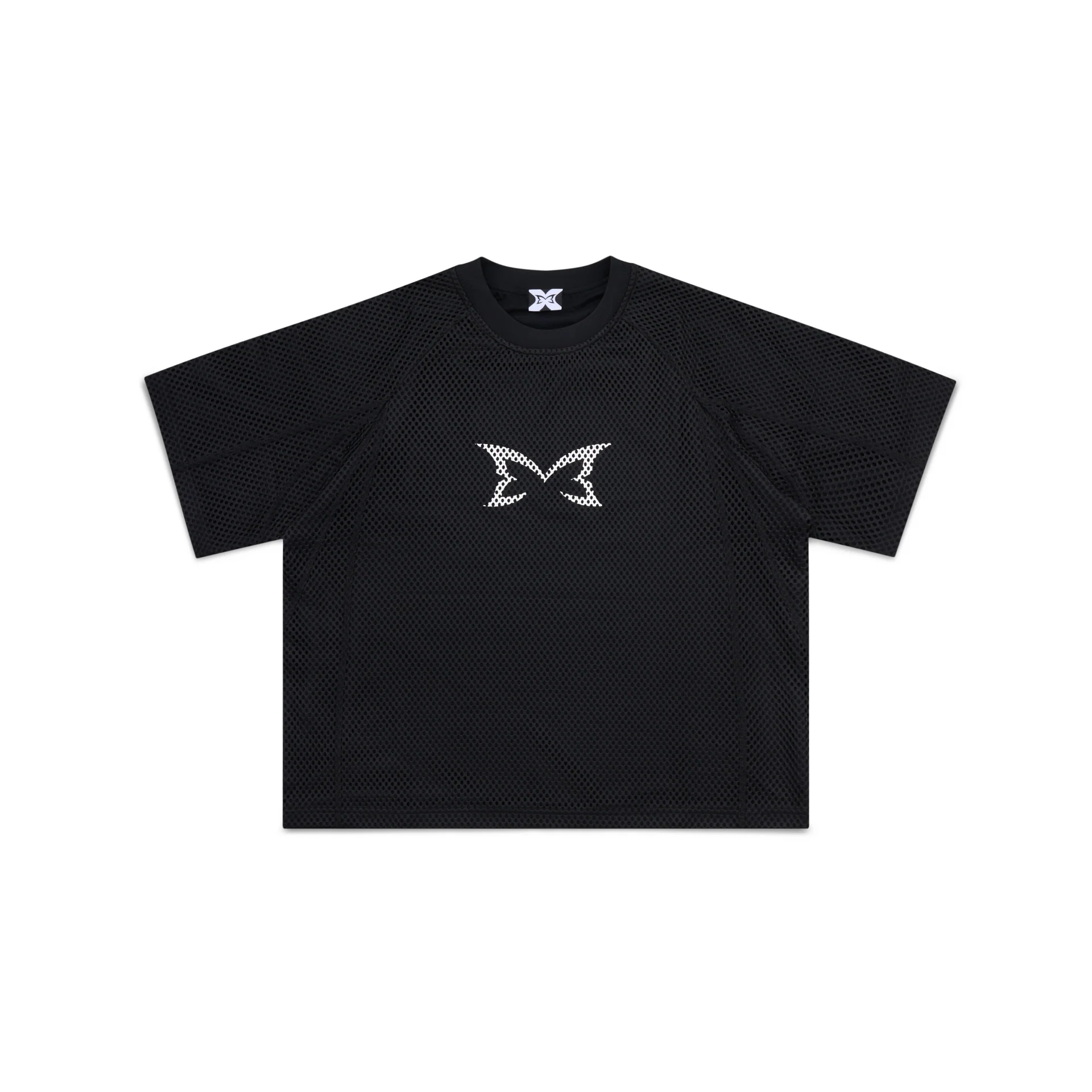 Layered Mesh Jersey (Black)