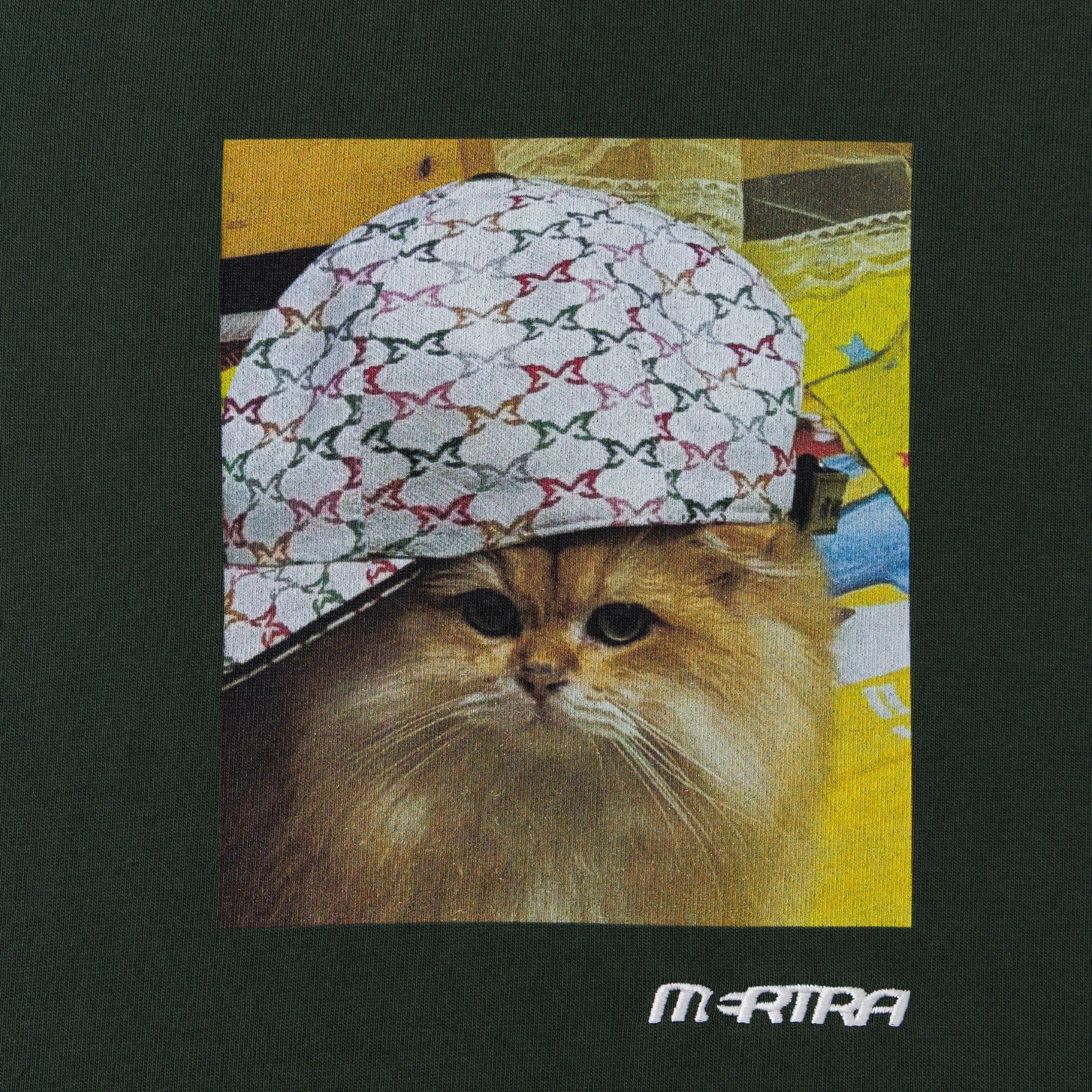 Cat In Da Hat Tee (Green)