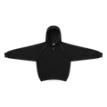 Serpent Zip Up Hood (Black)