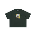 Cat In Da Hat Tee (Green)