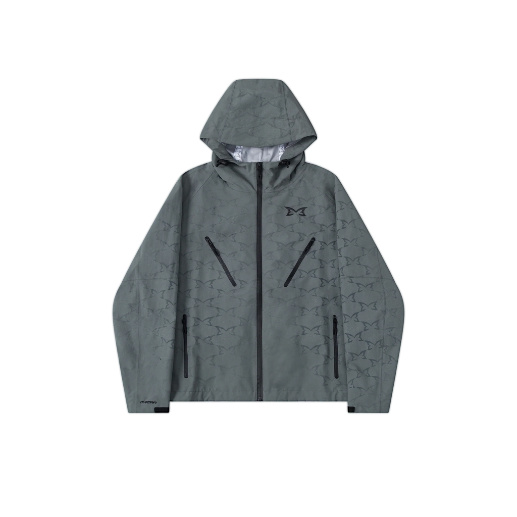 Monogram Shell Jacket 2.0 (Grey)