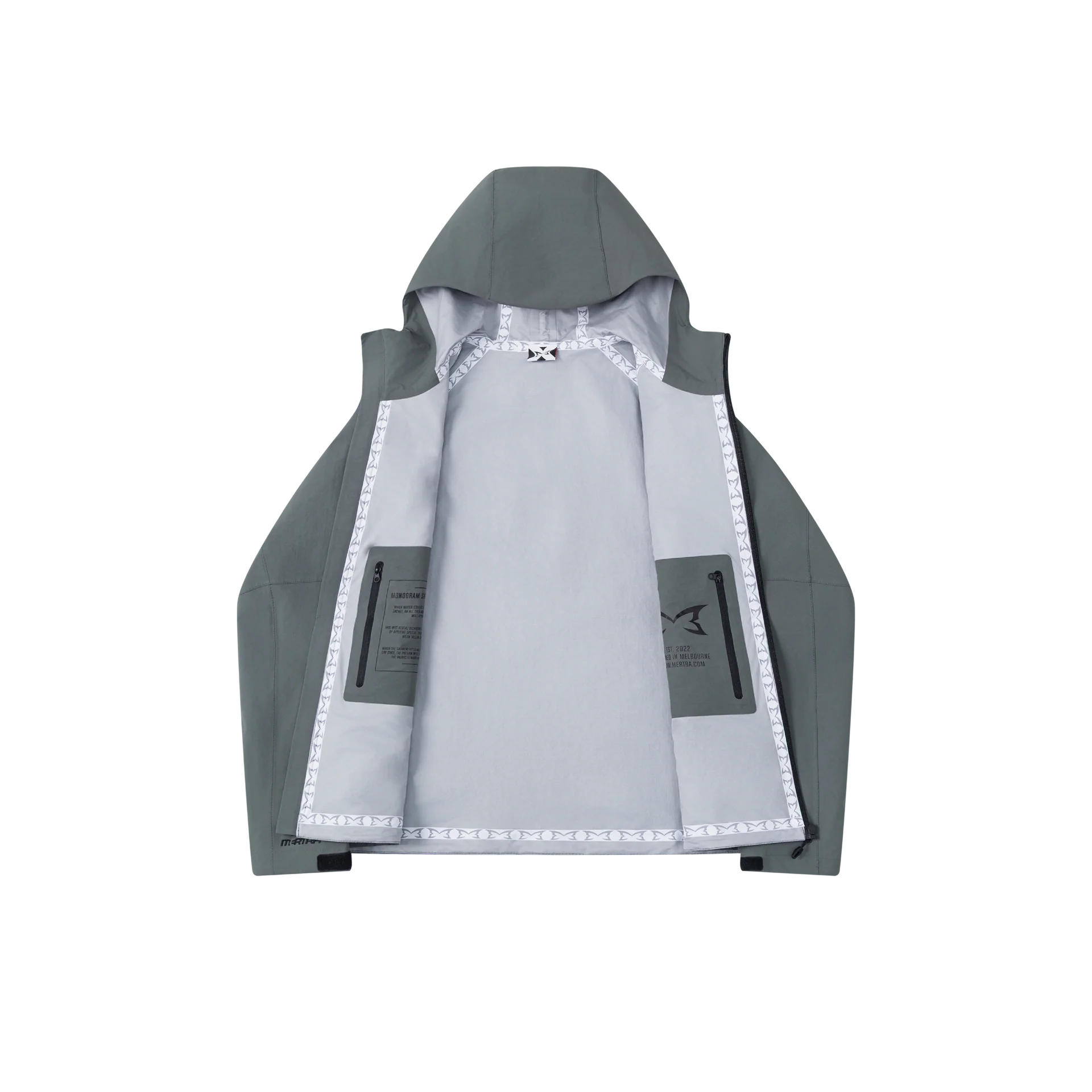 Monogram Shell Jacket 2.0 (Grey)