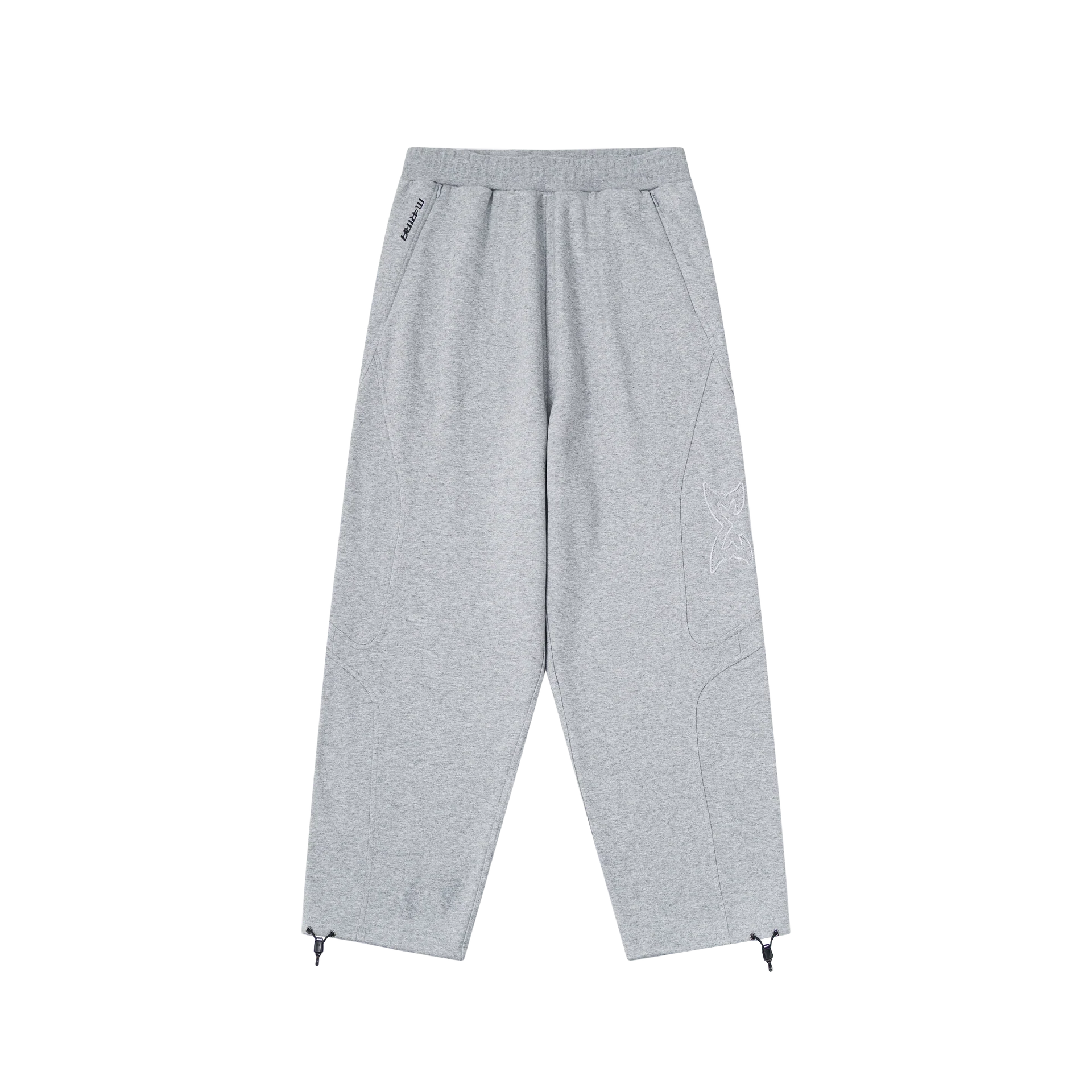 Split Panel Joggers (Grey)