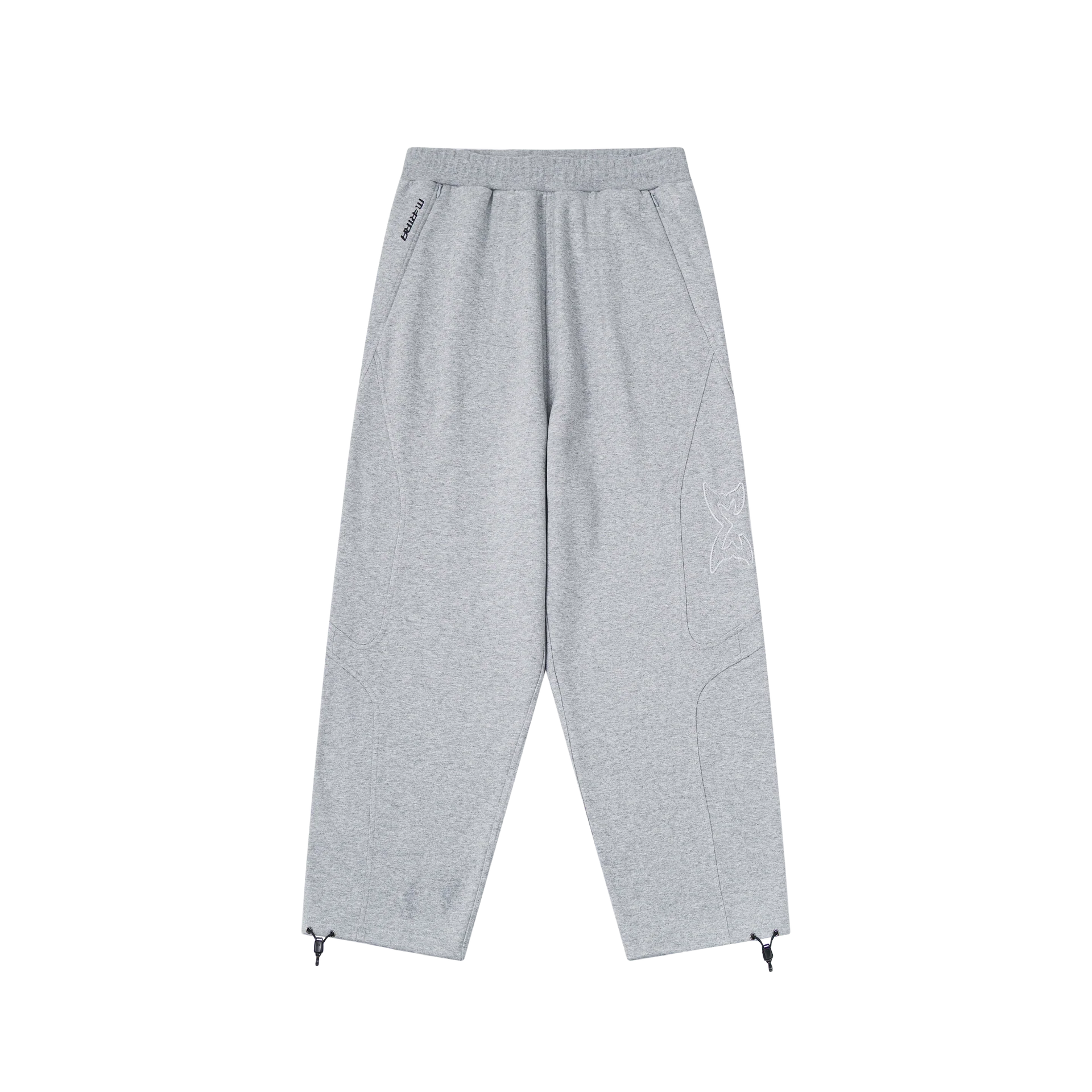 Split Panel Joggers (Grey)