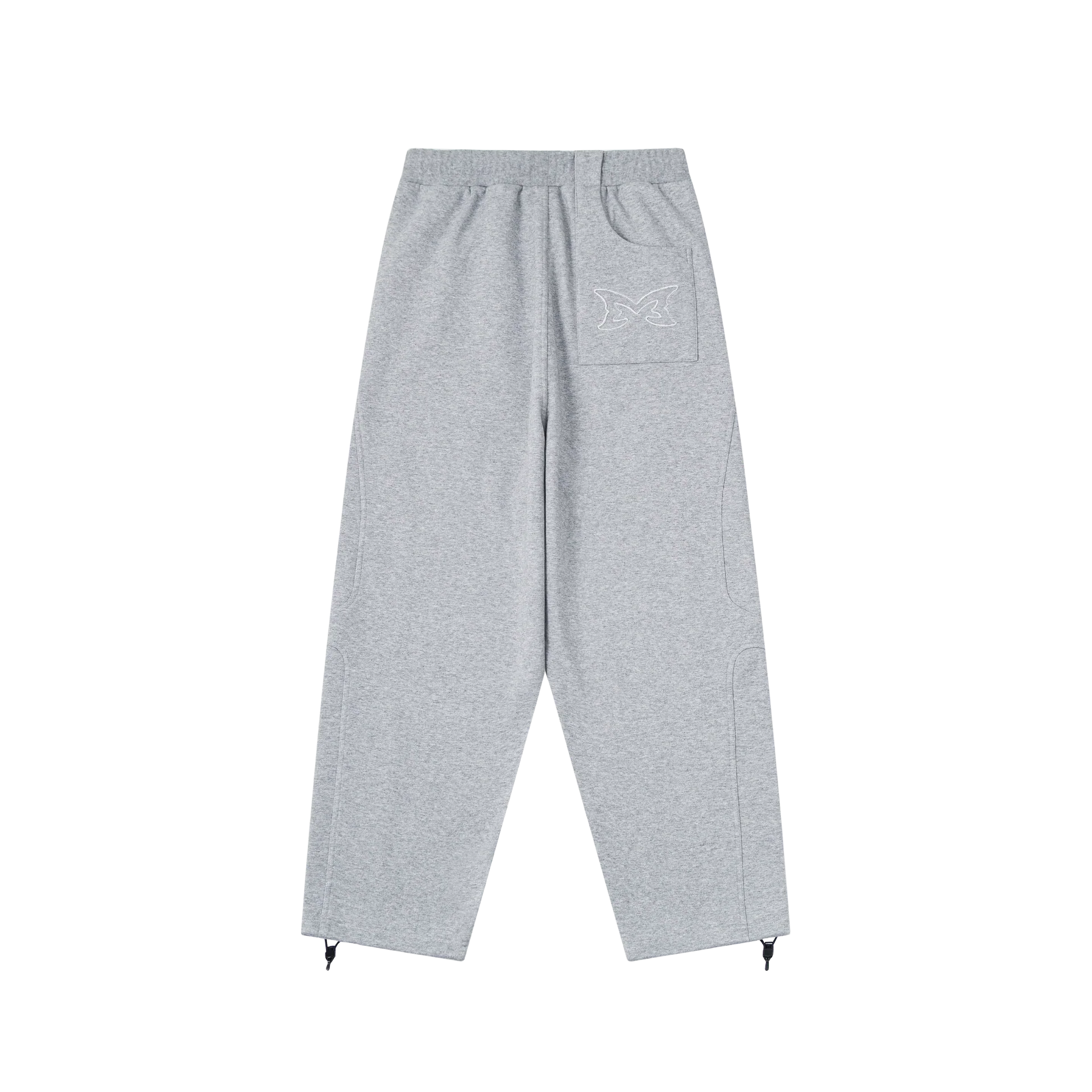 Split Panel Joggers (Grey)