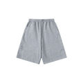 Split Panel Tracksuit Shorts (Grey)