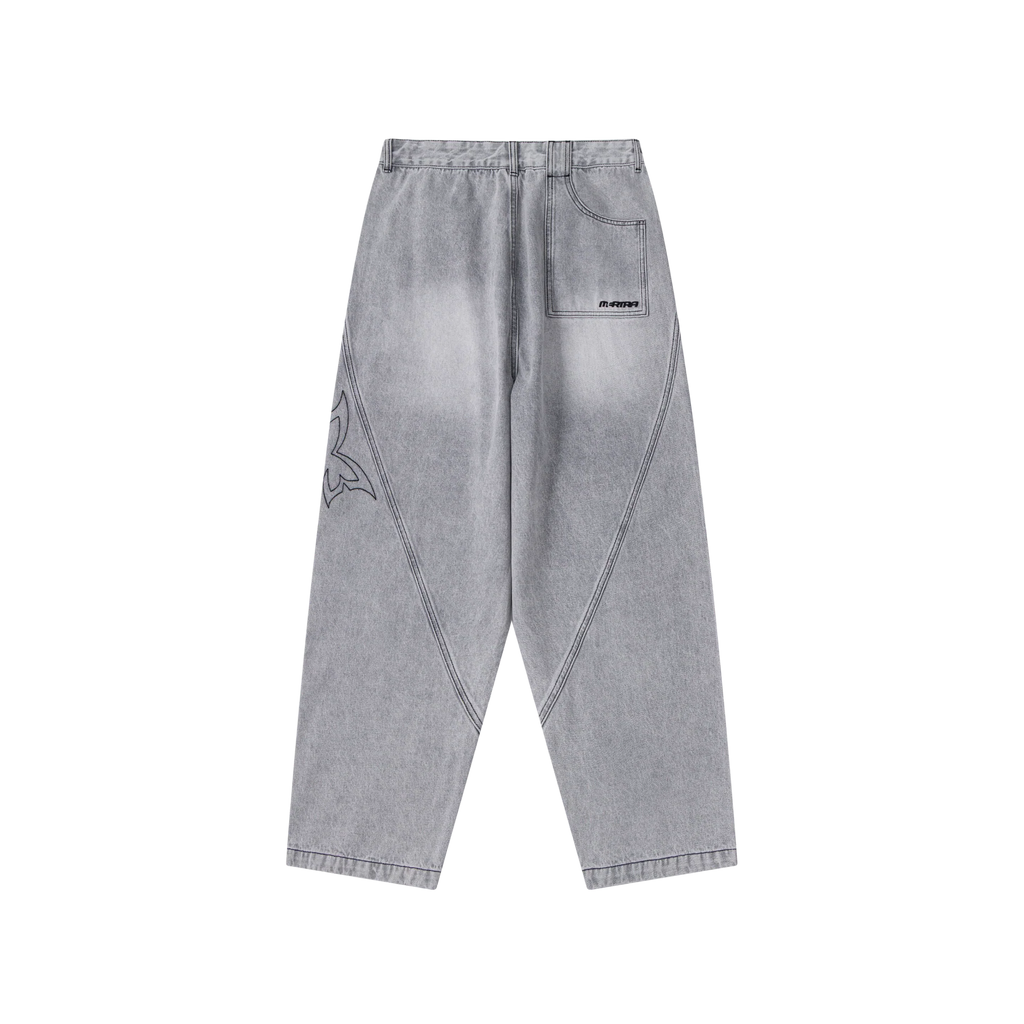Reverse Bigstep Denim (Grey / Black)