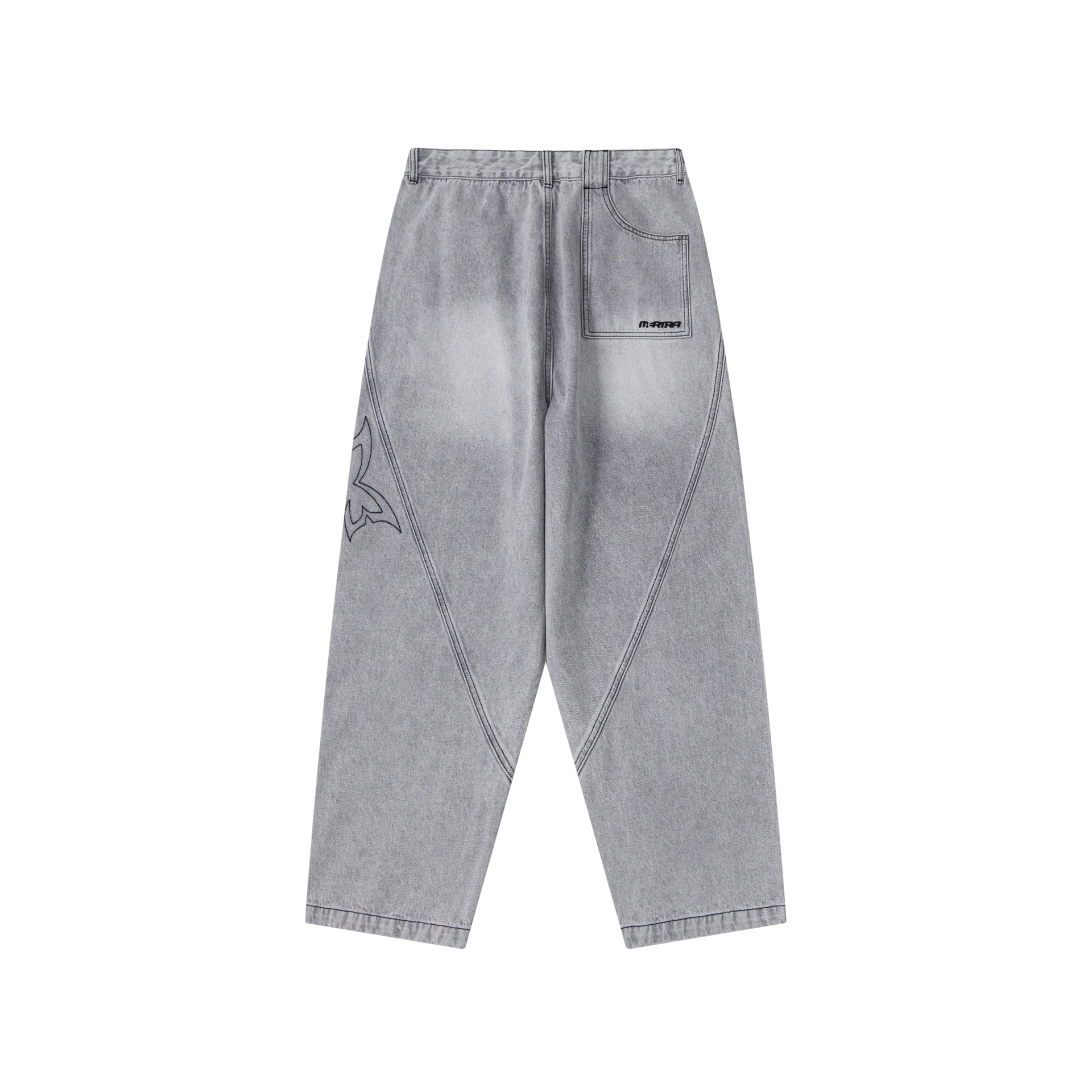 Reverse Bigstep Denim (Grey / Black)