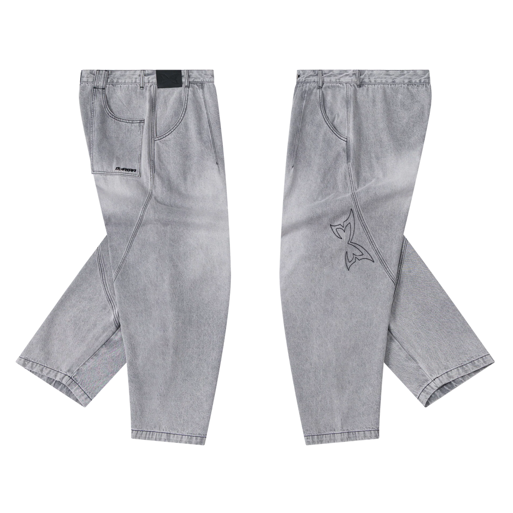 Reverse Bigstep Denim (Grey / Black)