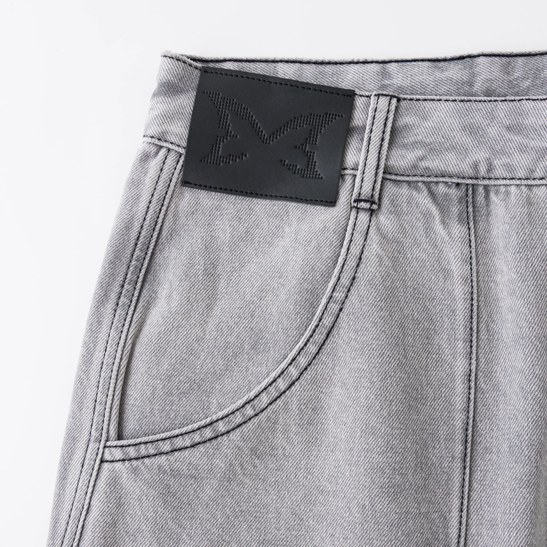 Reverse Bigstep Denim (Grey / Black)