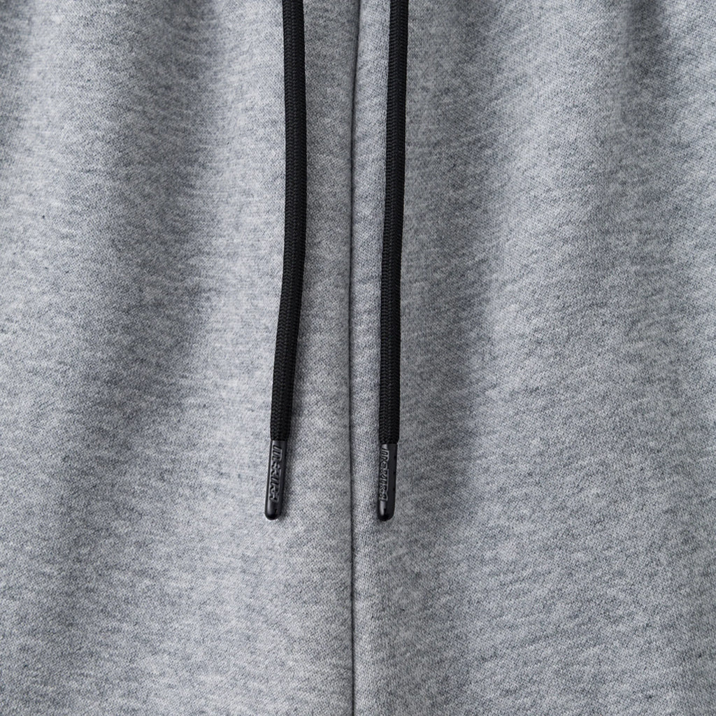 Split Panel Tracksuit Shorts (Grey)