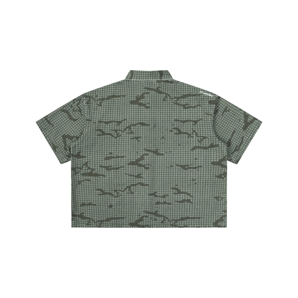 Mertra Grid Camo Shirt