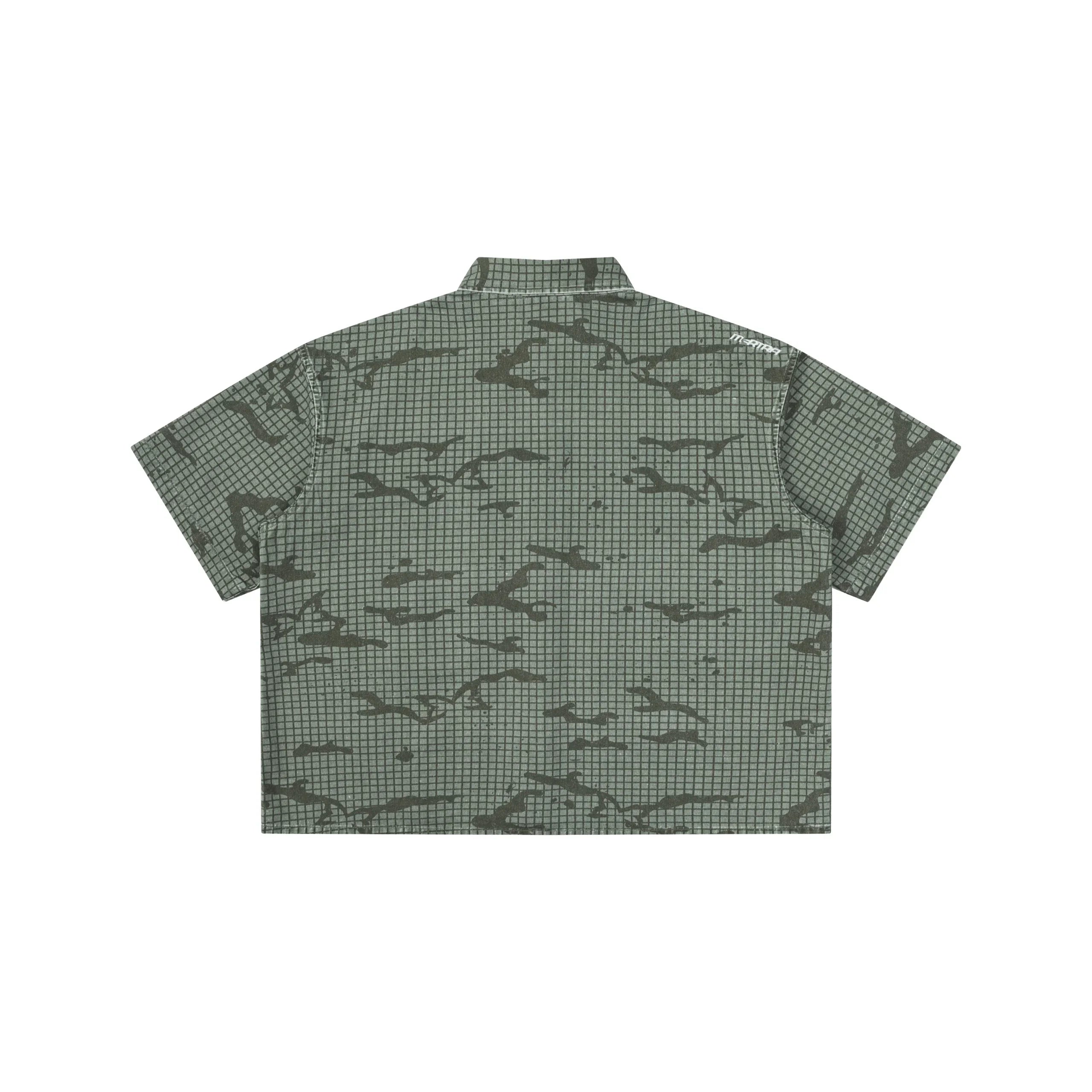 Mertra Grid Camo Shirt