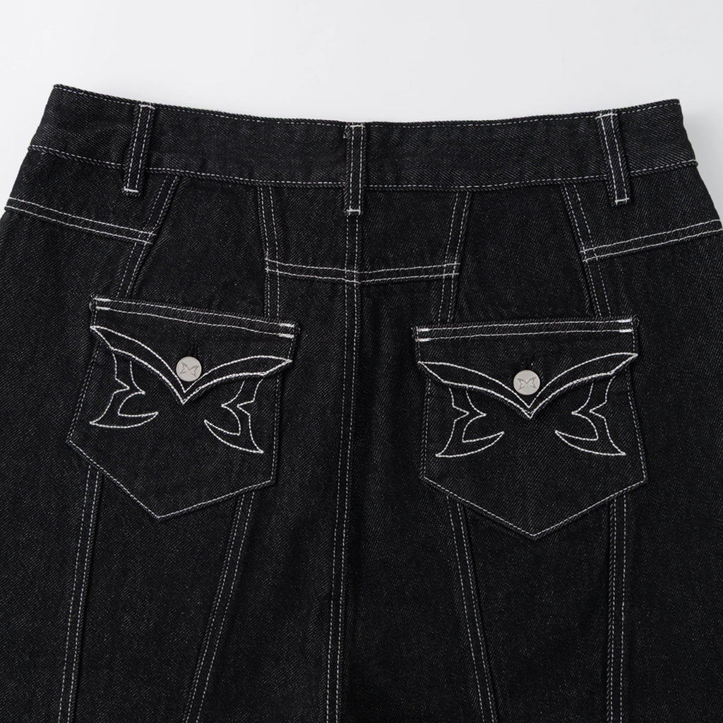 Hardline Denim (Black / White)