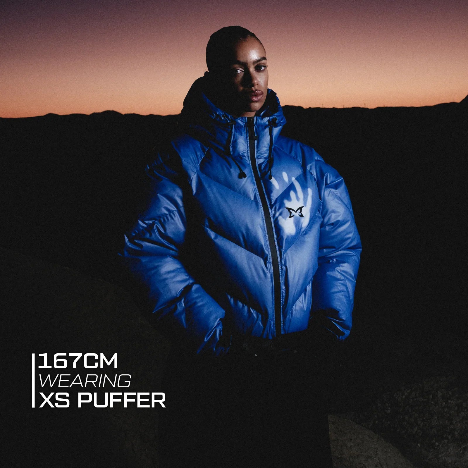 Mertra Heat Reactive Puffer (Blue)