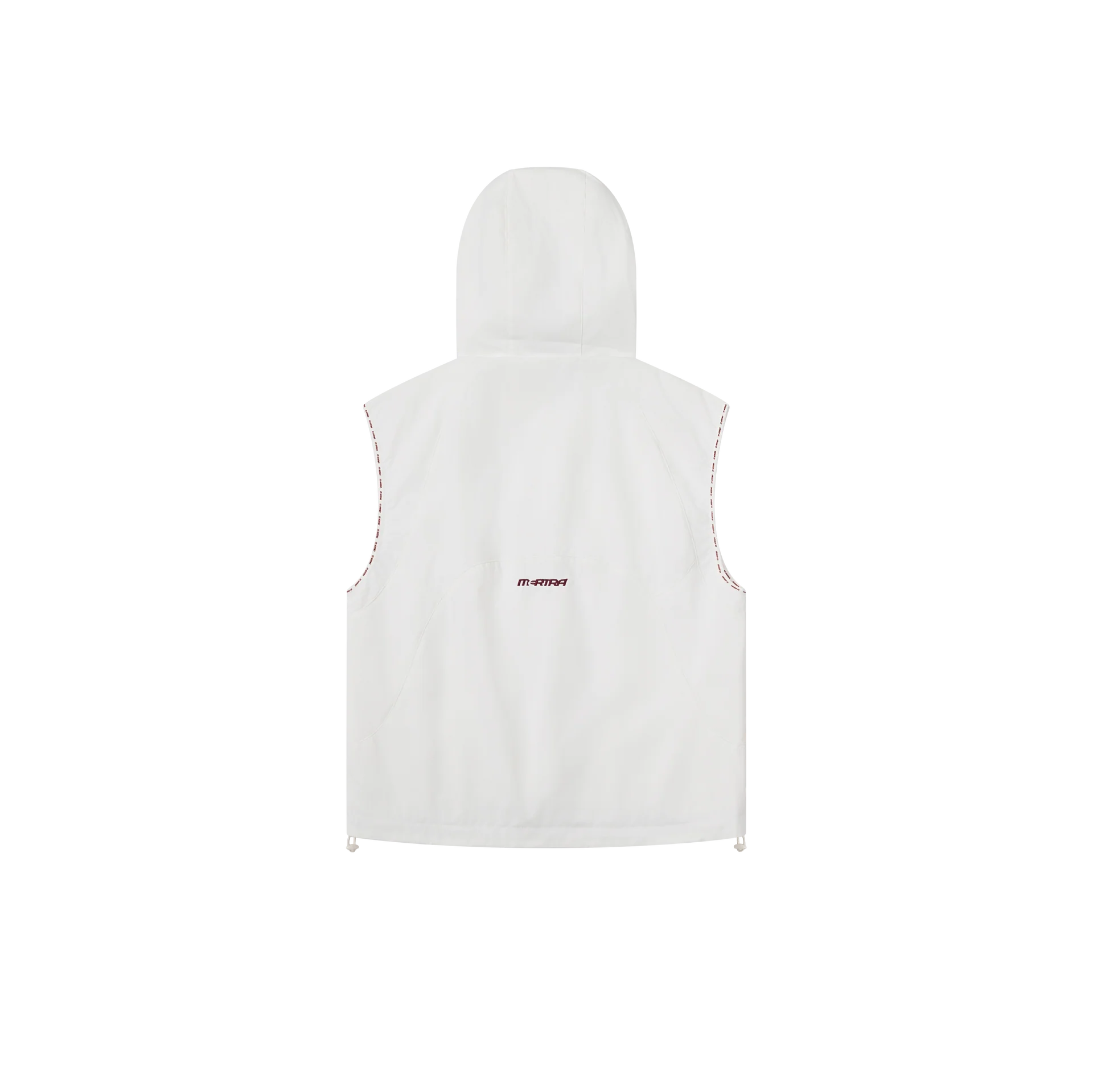 Technical Hooded Gilet (White)