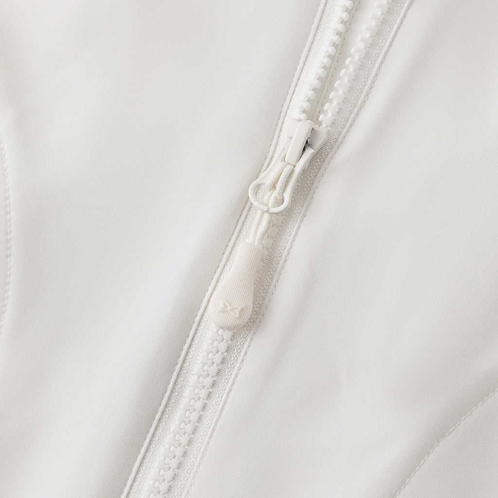 Technical Hooded Gilet (White)