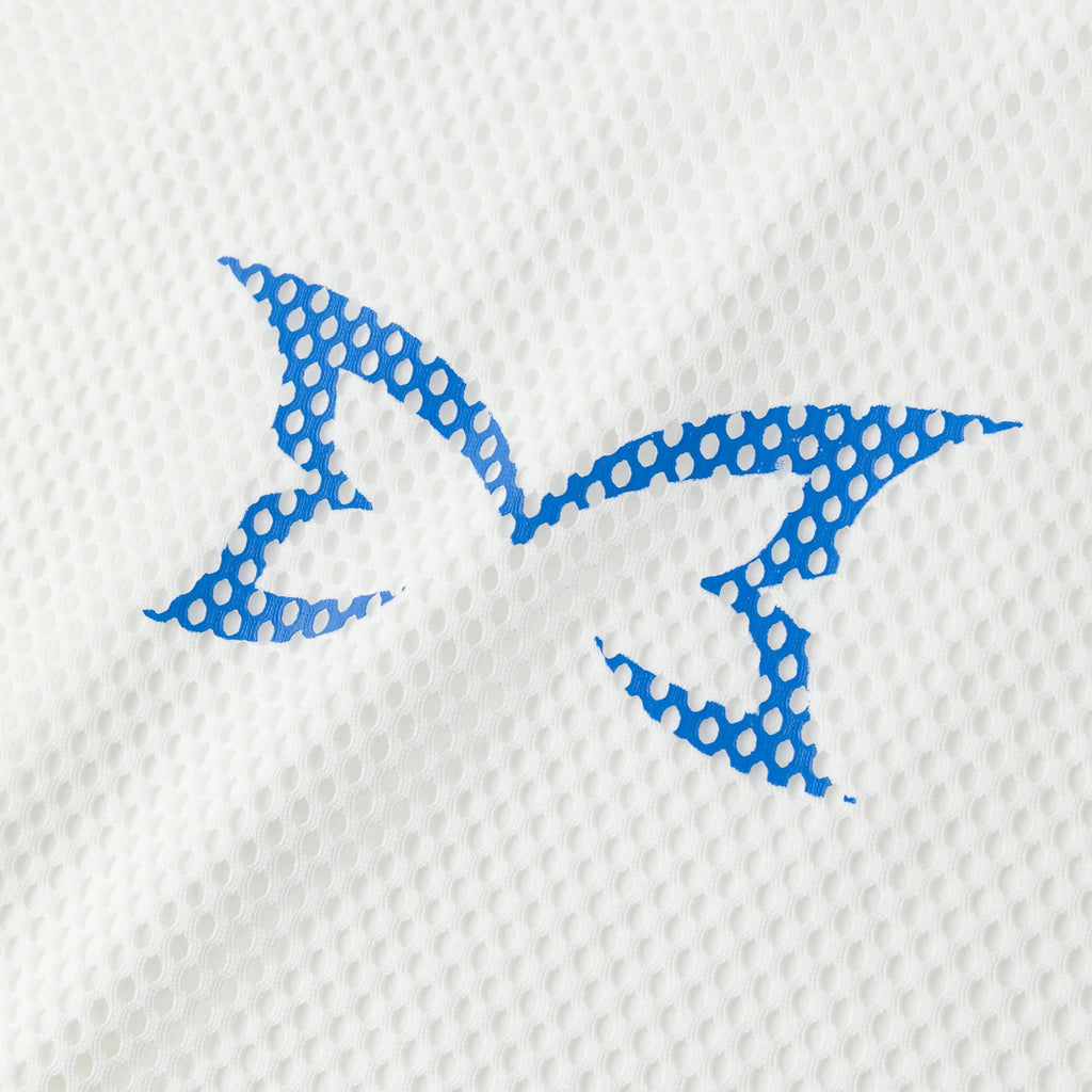 Layered Mesh Jersey (White)