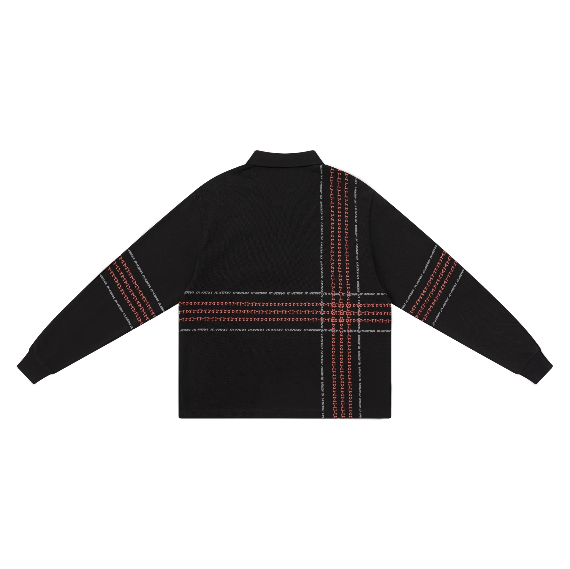 Crosscut Rugby (Black / Red)