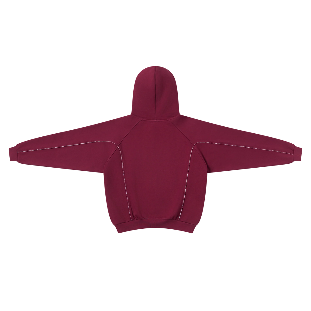 Piping Hood (Maroon)