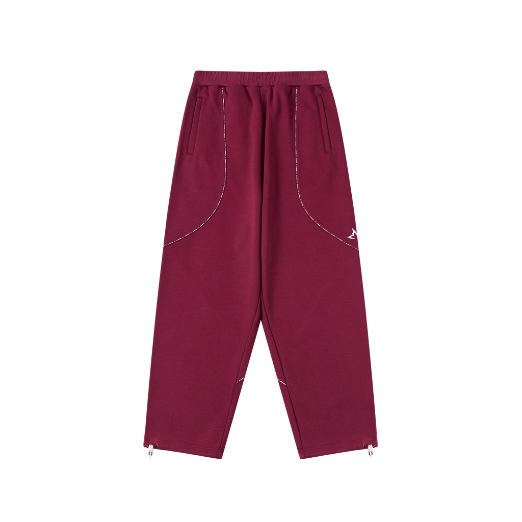 Piping Joggers (Maroon)